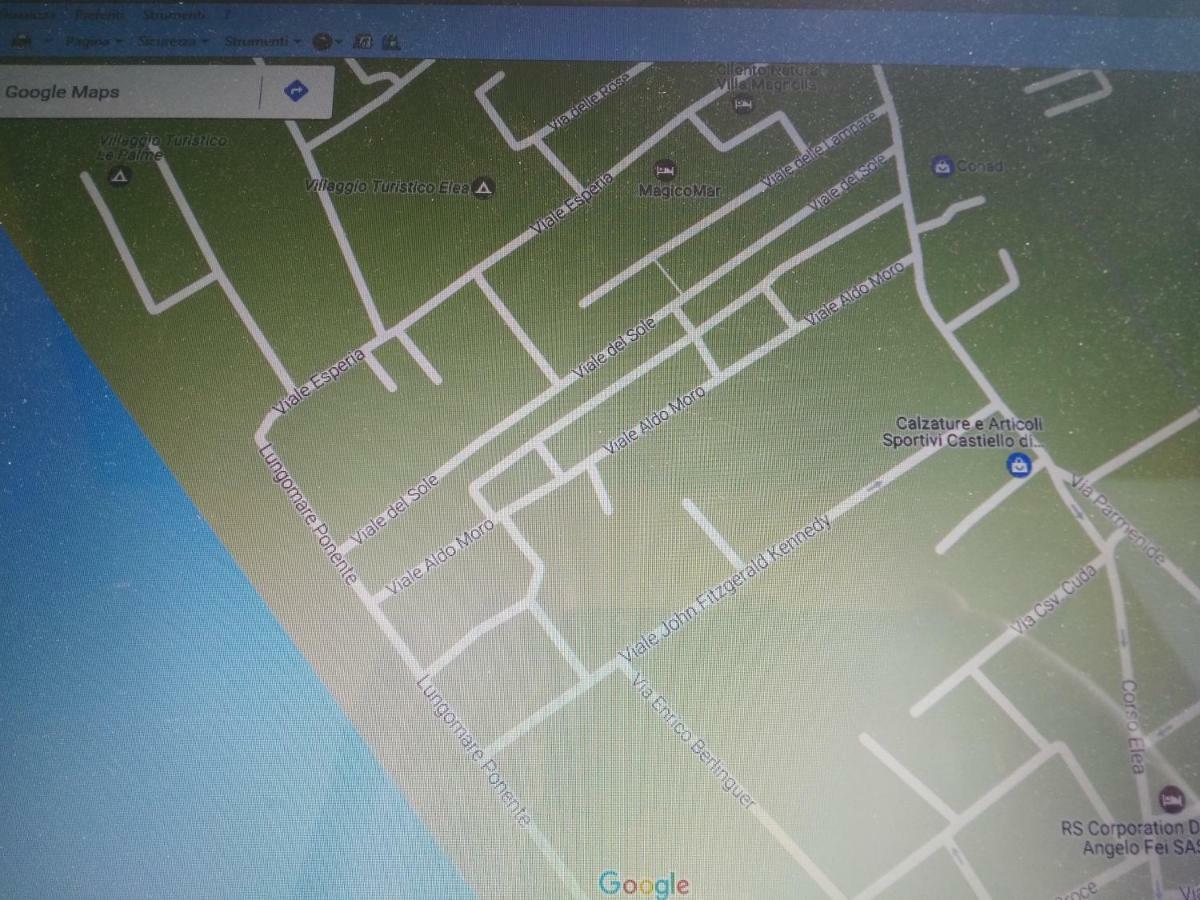 Oasi Peppa Villa Ascea Exteriör bild